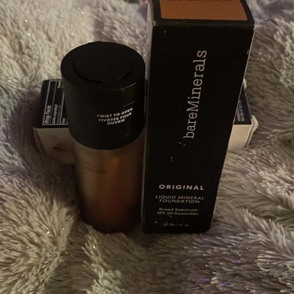 NIB!!! Bare Minerals Original Liquid Foundation in Neutral Dark 24 new/sealed - Picture 6 of 9